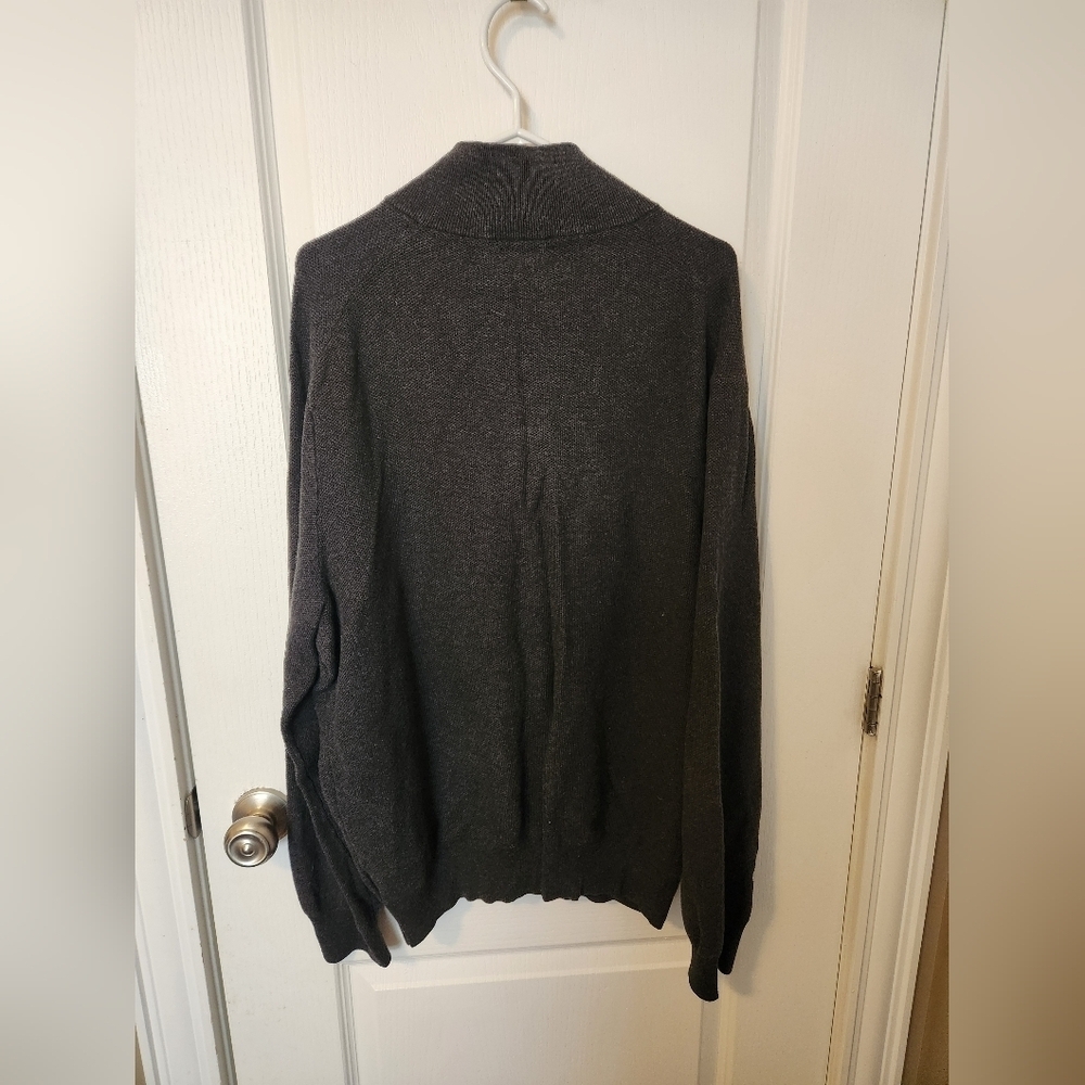 Men's Cotton Polo Ralph Lauren 1/4 Zip Sweater Size XXL - Picture 5 of 9
